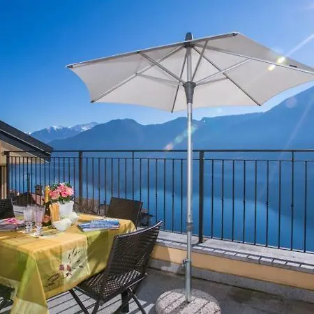 Apartman Lago Di Como Penthouse With Fantastic Panoramic Lake View, Hammam, Gym, Private Swimming Pool And Garden